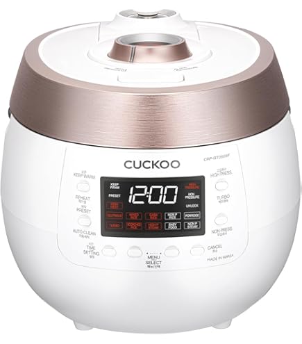 Amazon | Cuckoo CRP-HV0667F IH Pressure Rice Cooker, 6 Cup